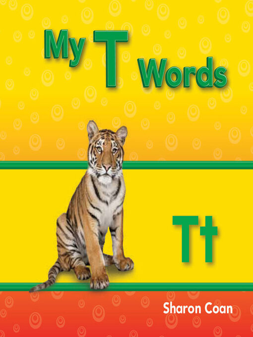 Title details for My T Words by Sharon Coan - Available